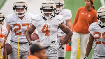 CJ Baxter Jr., Texas football