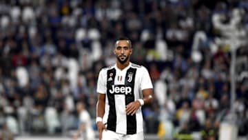 TURIN, ITALY - OCTOBER 20: Medhi Benatia of Juventus looks on during the Serie A match between Juventus and Genoa CFC at Allianz Stadium on October 20, 2018 in Turin, Italy. (Photo by Filippo Alfero - Juventus FC/Juventus FC via Getty Images)