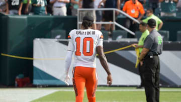 PHILADELPHIA, PA - SEPTEMBER 11: Robert Griffin III