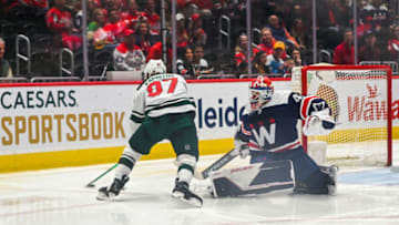 Vitek Vanecek, Washington Capitals Mandatory Credit: Tommy Gilligan-USA TODAY Sports
