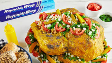 Turkey Dog Recipes, photo providedy by Reynolds Wrap