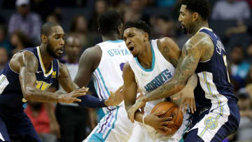 CHARLOTTE, NC - OCTOBER 25: Malik Monk