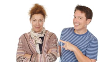 It's taken a long time, but Alex Kingston's and John Barrowman's iconic characters of River and Jack finally meet in The Lives of Captain Jack: Volume Three!Image Courtesy Big Finish Productions