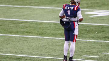 Cam Newton. (Photo by Adam Glanzman/Getty Images)