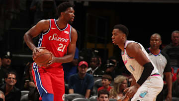 MIAMI, FL - MARCH 8: Joel Embiid