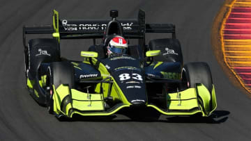Charlie Kimball on track during the 2016 GoPro Grand Prix of Sonoma. Photo Credit: Bret Kelley/Courtesy of IndyCar