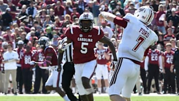COLUMBIA, SC - OCTOBER 22: Quarterback Andrew Ford