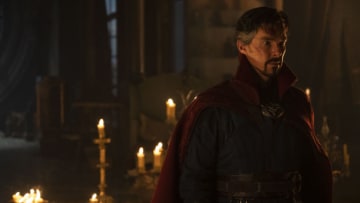 Benedict Cumberbatch as Dr. Stephen Strange in Marvel Studios' DOCTOR STRANGE IN THE MULTIVERSE OF MADNESS. Photo courtesy of Marvel Studios. ©Marvel Studios 2022. All Rights Reserved.