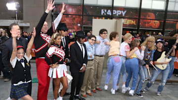 NEW YORK, NY - OCTOBER 31: The cast of "Today" reveal their Saturday Night Live-inspired Halloween costumes at TODAY Plaza on October 31, 2014 in New York City. (Photo by Taylor Hill/Getty Images)