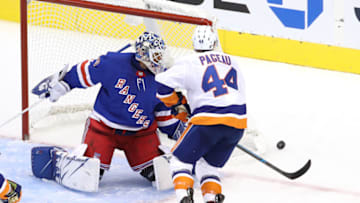 Henrik Lundqvist #30 of the New York Rangers (Photo by Andre Ringuette/Freestyle Photo/Getty Images)