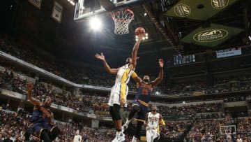 INDIANAPOLIS, IN - APRIL 23: Thaddeus Young