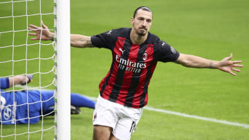 Zlatan a encore inscrit un doublé ce lundi soir contre la Roma