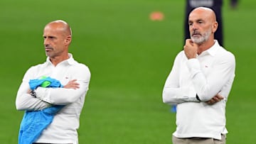 Giacomo Murelli e Stefano Pioli, Milan