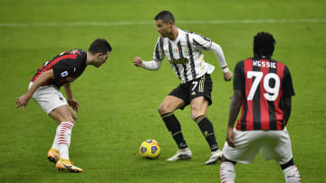 Le immagini del match d'andata tra Juventus e Milan