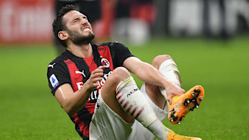 Hakan Calhanoglu in dubbio per la sfida contro il Torino