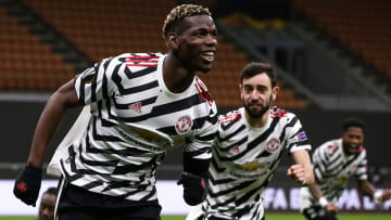 Paul Pogba inscrit le but de la qualification des Mancuniens à San Siro.