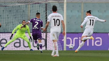 Il gol di Zlatan Ibrahimovic a Firenze 