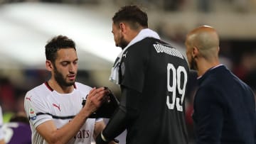 Calhanoglu e Donnarumma