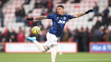 AFC Bournemouth v Manchester United - Premier League - Marcos Rojo y su típica rabona.