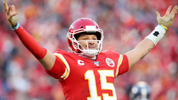 Patrick Mahomes made NFL Conference Championship history on Sunday vs. the Titans.