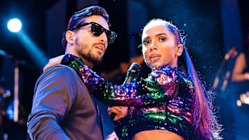 Maluma y la cantante brasileña Anitta están en la cima de la música latina