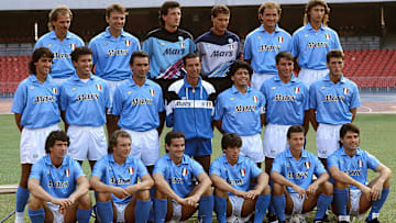 Zola e Maradona al Napoli