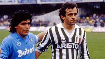Maradona e Platini 