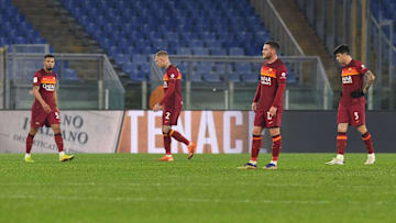 Bruno Peres, Rick Karsdorp, Jordan Veretout, Roger Ibanez