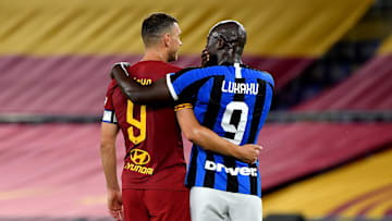 Edin Dzeko e Romelu Lukaku