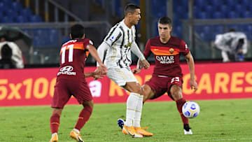 Cristiano Ronaldo tra Pedro e Mancini 