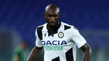 Fofana contre l'AS Rome en Serie A 