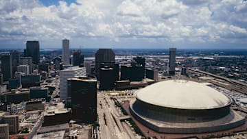 The Mercedes-Benz Superdome in New Orleans, Louisiana