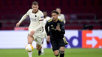 Edin Dzeko e Devyne Rensch