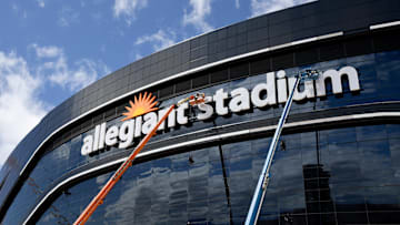 An Allegiant Stadium worker has COVID-19