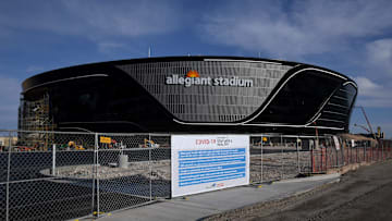 Allegiant Stadium, home of the Las Vegas Raiders