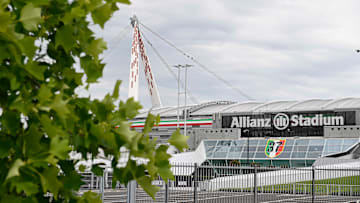 Una vista esterna dell'Allianz Stadium