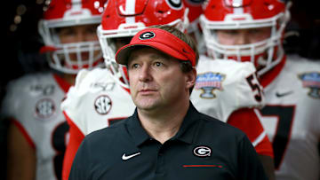 Georgia head coach Kirby Smart