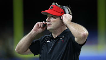 Georgia head coach Kirby Smart