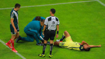 Santiago Naveda sufrió una terrible lesión 