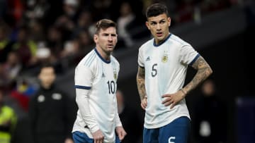 Leandro Paredes quiere compartir equipo con su capitán en la selección de Argentina.