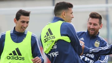 El entrenador argentino, Lionel Scaloni, agradecido de esta situación.