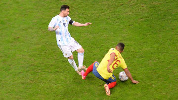 Messi a fini la demi-finale de Copa America avec la cheville en sang.