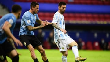 Argentina v Uruguay: Group A - Copa America Brazil 2021 - Messi estuvo realmente imparable.