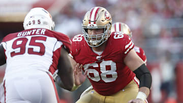 San Francisco 49ers guard Mike Person