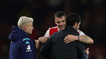 Granit Xhaka & Mikel Arteta / Arsenal