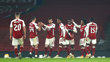 Arsenal remain unbeaten in this season's Europa League
