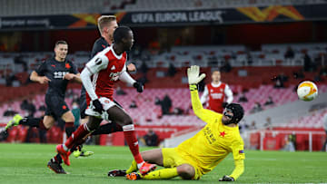 Arsenal FC v Slavia Praha - UEFA Europa League Quarter Final: Leg One