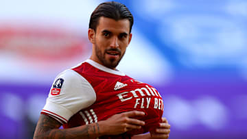 Dani Ceballos nach dem FA-Cup-Sieg in der letzten Saison