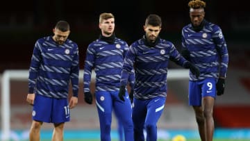 Le Chelsea de Christian Pulisic, ici au premier plan, va accueillir Manchester City dimanche.