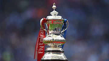 The FA Cup trophy.